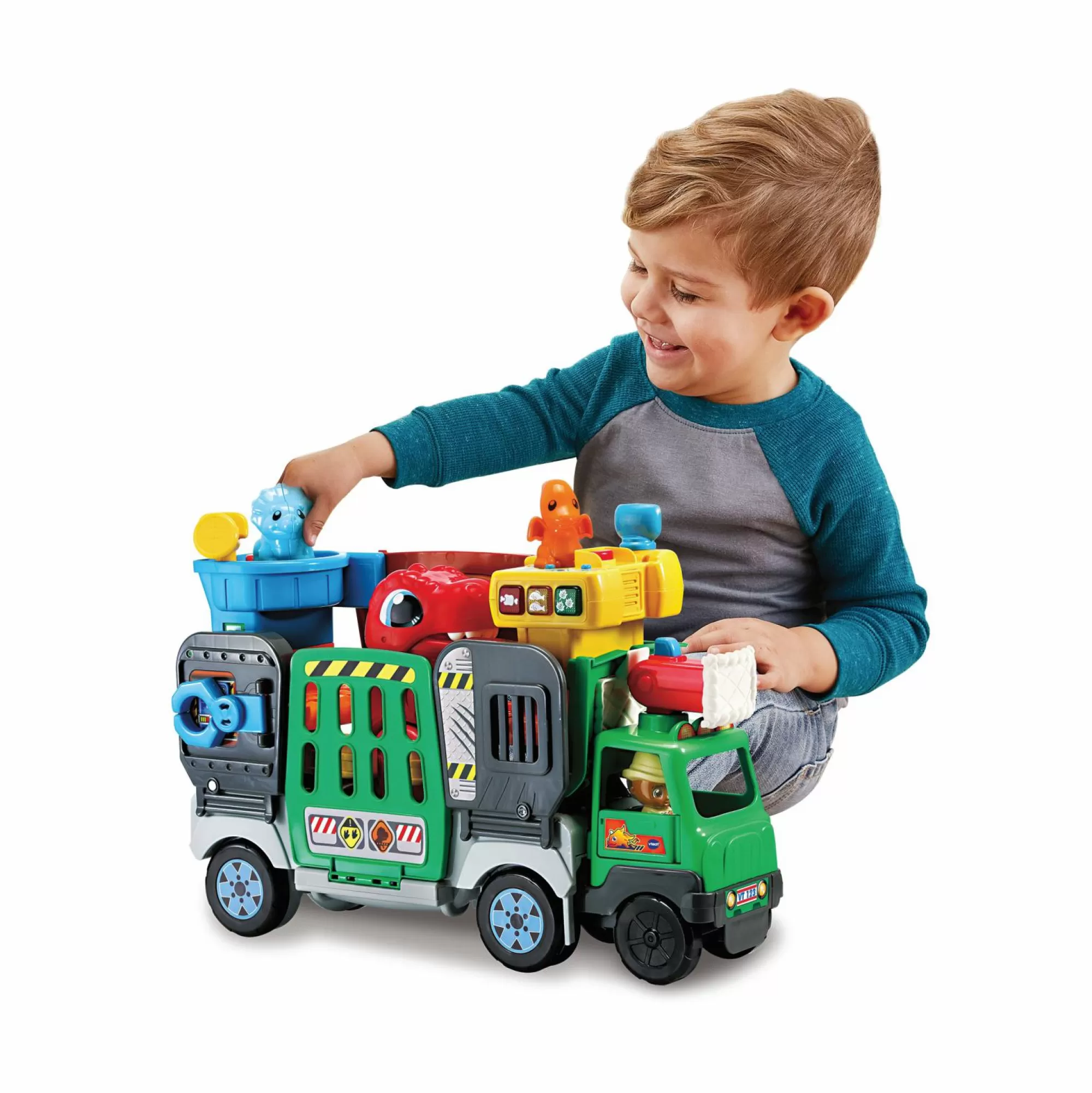 VTECH Jouet | De 0 À 24 Mois<TUT TUT Copain super camion SOS Dinos