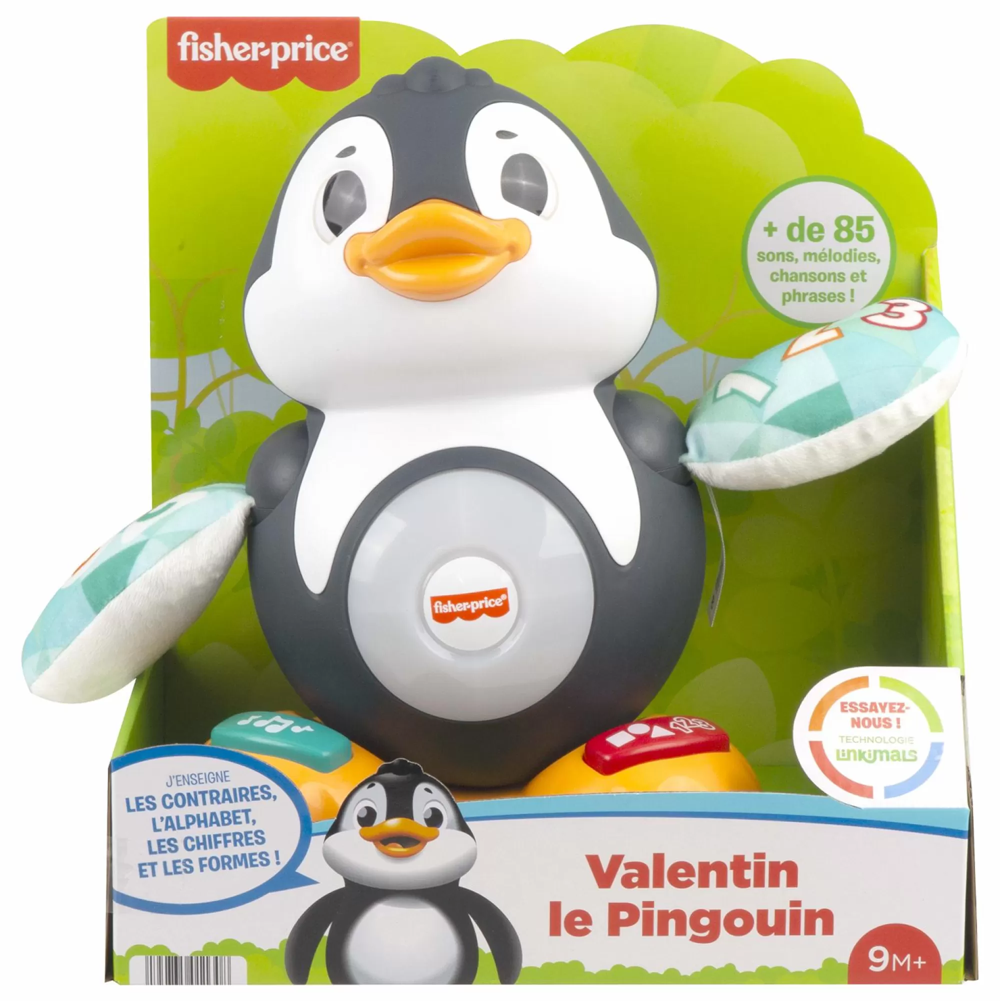 FISHER PRICE Jouet<Valentin le Pingouin