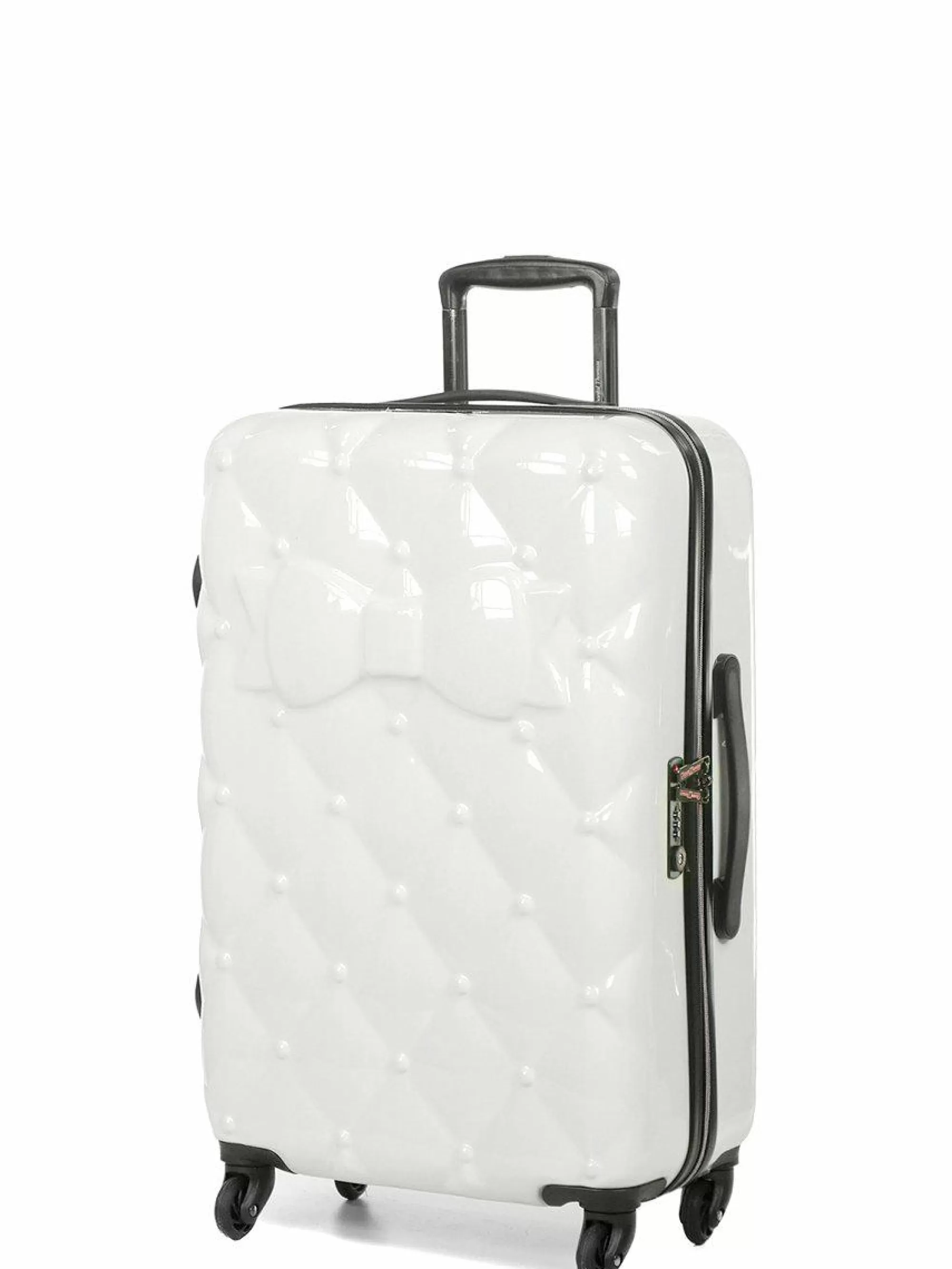 CHANTAL THOMASS Bagagerie<Valise cabine "coup de foudre" blanche 65cm