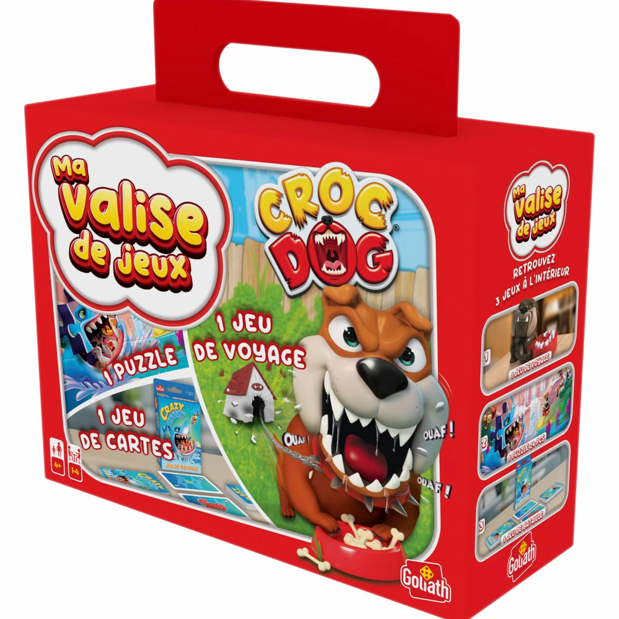 GOLIATH Jouet | Jeux De Société<Valisette multi jeux Croc Dog