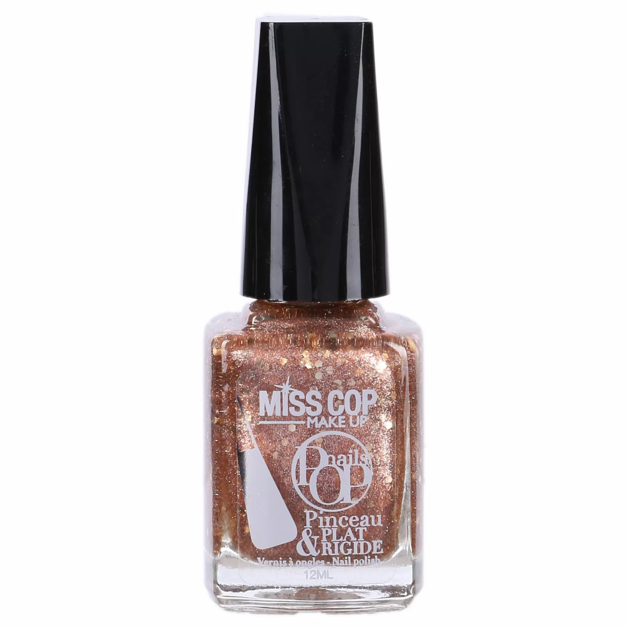 MISS COP Maquillage Et Ongles<VAO AH 22/23 03 PAILLETTE OR ET BRONZE