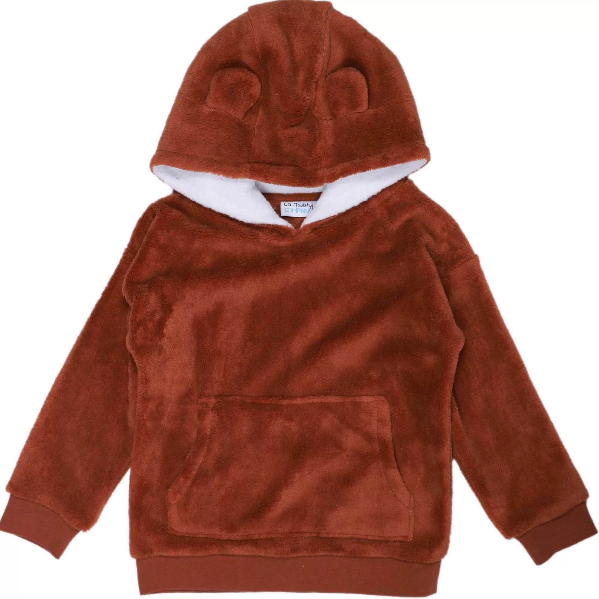 LA TWISTY COMPANY Sous-Vêtements Et Vêtements De Nuit<Veste à capuche coral fleece 4/12 ans